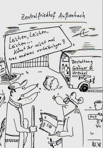 Cartoon: Außenbach (medium) by Leichnam tagged asbach,leichen,außenbach,friedhof,totenacker,grab,lieferung