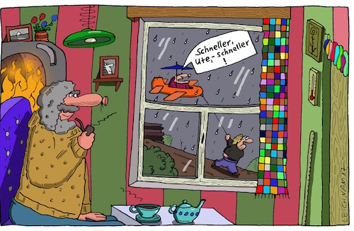 Cartoon: Ute (medium) by Leichnam tagged ute,flugzeug,fenster,beobachtung,ehe,fliegen,ziehen,anstrengend,schneller,tabakspfeife,gemütlich,regen,herbst,herbsttag,in,der,luft,leichnam,leichnamcartoon