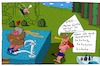 Cartoon: Am Wald (small) by Leichnam tagged wald,gattin,bühne,hihihi,springen,zorn,wut,dreieck,quadrat,hahaha,leichnam,leichnamcartoon,wiese