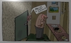 Cartoon: Befehl (small) by Leichnam tagged befehl,abort,geschäft,verrichten,dreck,schmutz