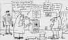 Cartoon: Beim Dok (small) by Leichnam tagged doktor,urin,zustimmung,patient