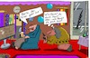 Cartoon: Film (small) by Leichnam tagged film,krimi,fernsehen,gatte,gattin,ehe,pistole,mord,leichnam,leichnamcartoon