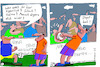 Cartoon: Halma (small) by Leichnam tagged halma,schach,fußball,fan,erbost,leichnamcartoon,rasensport,orwo,narva,aka