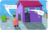 Cartoon: Haus (small) by Leichnam tagged haus,sonst,läuft,wasser,badezimmer,überlauf,leichnam,leichnamcartoon