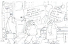 Cartoon: Im Flur (small) by Leichnam tagged flur,frauenarzt,tunnelblick,leichnam,leichnamcartoon,fürchterlich,arzt