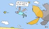 Cartoon: In hohen Lüften (small) by Leichnam tagged lüfte hoch leichnam vögel fliegen gierig himmel riesenvogel