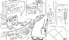 Cartoon: Käsetheke (small) by Leichnam tagged käsetheke,quark,rtl,rtl2,laden,nahrungsmittel,käufer,verkäuferin,leichnam