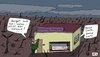 Cartoon: Klapproth (small) by Leichnam tagged leichnam klapproth bestattung herrgott sterben leute niemand keiner allein ödnis wasteland
