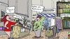 Cartoon: Kleine List (small) by Leichnam tagged list,bückware,verkauf,laden,sexy