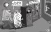 Cartoon: Konrad (small) by Leichnam tagged konrad,gruselkabinett,raybradbury,grusel,geist,spuk,gespenst,geisterhaus,düsternis