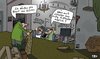Cartoon: Mal wieder Heirat (small) by Leichnam tagged heirat,hochzeit,ehe,kuss,küssen,sex,braut,bräutigam,standesamt,leichnam