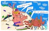 Cartoon: Meer (small) by Leichnam tagged meer,gemütlich,ungemütlich,unbehaglich,spitzen,metallschrott,hart,leichnam,leichnamcartoon
