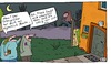 Cartoon: Nanu? (small) by Leichnam tagged nanu,totengräber,rente,hacke,schaufel,nachtarbeit,verwunderung,rentner