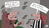 Cartoon: nüchtern (small) by Leichnam tagged nüchtern,besoffen,knast,freiheit,knacki