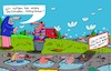 Cartoon: Nutzung (small) by Leichnam tagged nutzung,dorfstraße,schlaglöcher,wasser,baden,sommer,sonne,hitze,freizeit,abkühlung,leichnam,leichnamcartoon