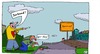 Cartoon: Ortseingang (small) by Leichnam tagged ortseingang,ortsschild,dortmund,hier,nase,abgeschnitten,flachwitz,kalauer,splatter,fund,suchen,und,finden,endlich