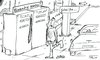 Cartoon: Tankstelle (small) by Leichnam tagged tankstelle,blasen,zapfen,leichnam,scheiße