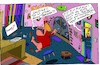 Cartoon: TOONSUP (small) by Leichnam tagged toonsup,bärbel,gerfried,schon,wieder,entsetzen,schock,gefahr,mist,ausschalten,runterfahren,kiste,pc,leichnam,leichnamcartoon
