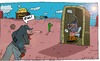 Cartoon: Western (small) by Leichnam tagged western,duell,schusswaffe,revolver,zieh,klo,wc