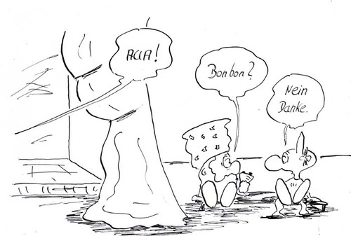 Cartoon: behind the scenes 3 (medium) by kusubi tagged kusubi