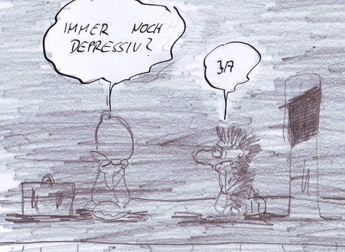 Cartoon: Bitte INFO lesen! (medium) by kusubi tagged kusubi