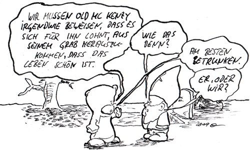 Cartoon: seitenwechsel (medium) by kusubi tagged kusubi
