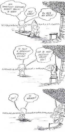Cartoon: Theoretisch nicht verliebt (medium) by kusubi tagged kusubi