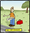 Comic Strip Hitchhiker