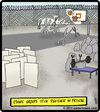 Cartoon: Ethnic Prison (small) by cartertoons tagged prisoners,prison,jail,ethnic,groups,rock,paper,scissors