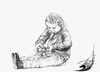 Cartoon: Leni (small) by swenson tagged kind,child,turtle,schildkröte
