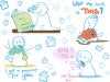 Cartoon: So ein Hundeleben (small) by Fubuki tagged dog,pet,animal,hund,haustier,education,erziehung,liebe,love,mode,fisch,fish,book,bücher,tier,charakter,character