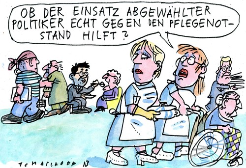 Cartoon: Abgewählt (medium) by Jan Tomaschoff tagged wahlen,fdp,wahlen,fdp