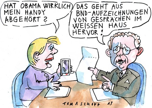 Cartoon: Abhören (medium) by Jan Tomaschoff tagged lauschangriff,lauschangriff