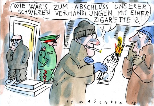 Abschlusszugarette