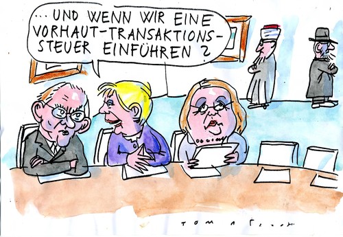 Cartoon: Beschneidung (medium) by Jan Tomaschoff tagged beschneidungsdebatte,religionen,beschneidungsdebatte,religionen