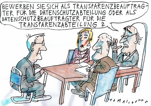 Cartoon: Bewerbung (medium) by Jan Tomaschoff tagged wirtschaft,titel,wirtschaft,titel