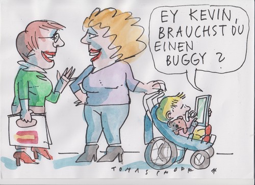 Cartoon: Buggyverleih (medium) by Jan Tomaschoff tagged internet,internet