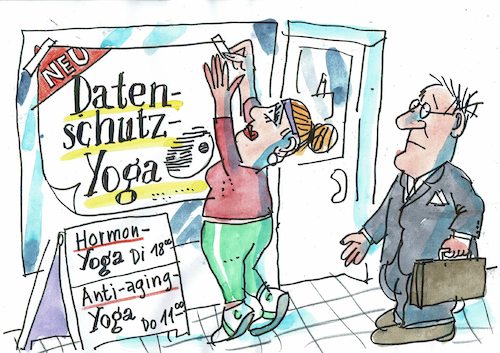 Cartoon: Datenschutz 2 (medium) by Jan Tomaschoff tagged datenschutz,magie,datenschutz,magie