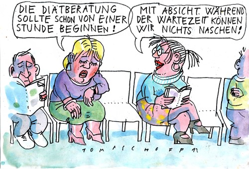 Cartoon: Diät (medium) by Jan Tomaschoff tagged diät,diät