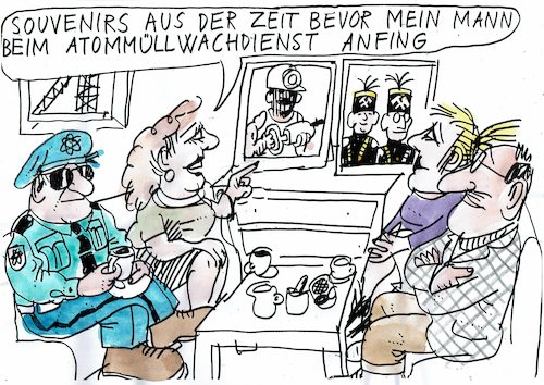 Cartoon: Energiewende (medium) by Jan Tomaschoff tagged kohle,atom,energie,kohle,atom,energie