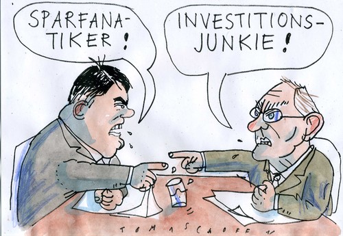 Cartoon: Finanzen (medium) by Jan Tomaschoff tagged sparen,konjunktur,schwarze,null,sparen,konjunktur,schwarze,null