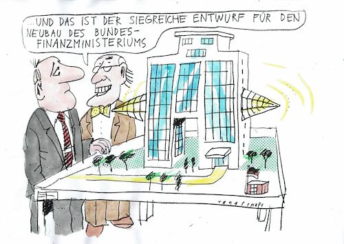 Cartoon: Finanzen (medium) by Jan Tomaschoff tagged haushalt,staatsschulden,haushalt,staatsschulden