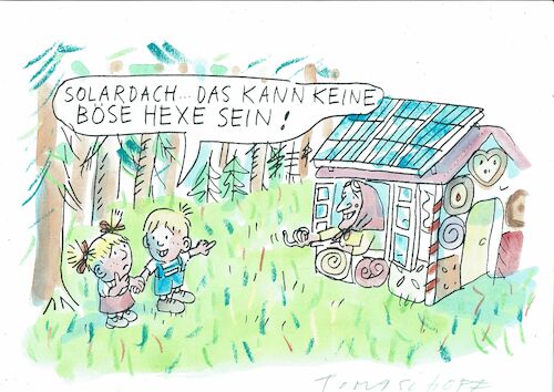 Cartoon: Fotovoltaik (medium) by Jan Tomaschoff tagged energiewende,erneuerbare,fotovoltaik,energiewende,erneuerbare,fotovoltaik