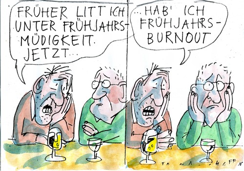 Frühjahrsburnout