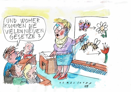 Cartoon: Gesetze (medium) by Jan Tomaschoff tagged regierung,parlament,gesetze,bürokratie,regierung,parlament,gesetze,bürokratie