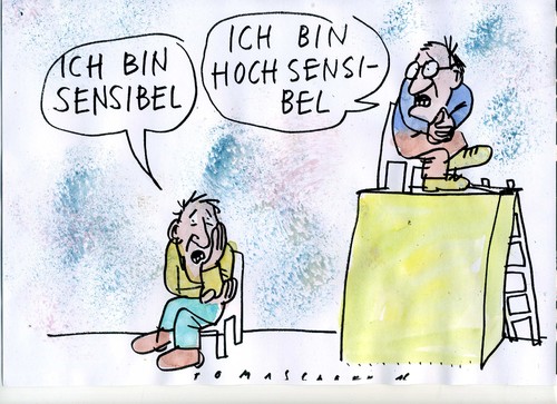 hoch sensibel