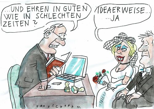 Cartoon: ideal (medium) by Jan Tomaschoff tagged wahlprogramme,versprechen,kohleausstieg,wahlprogramme,versprechen,kohleausstieg