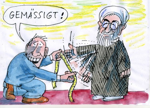 Cartoon: Iran genässigt (medium) by Jan Tomaschoff tagged iran,fundamentalismus,iran,fundamentalismus