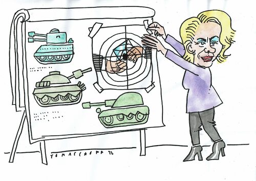 Cartoon: Korruption (medium) by Jan Tomaschoff tagged ukraine,krieg,korruption,eu,ukraine,krieg,korruption,eu