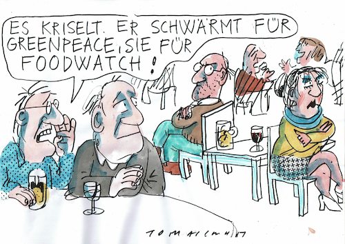 Cartoon: Krise (medium) by Jan Tomaschoff tagged umwelt,toleranz,umwelt,toleranz